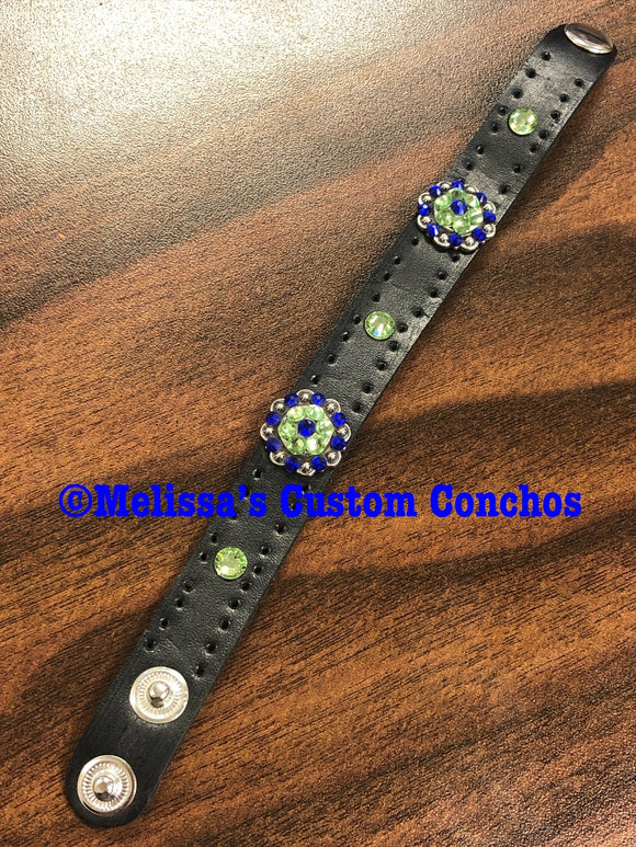 Leather Snap Bracelet