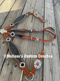 Gray and Black Tack set with bling