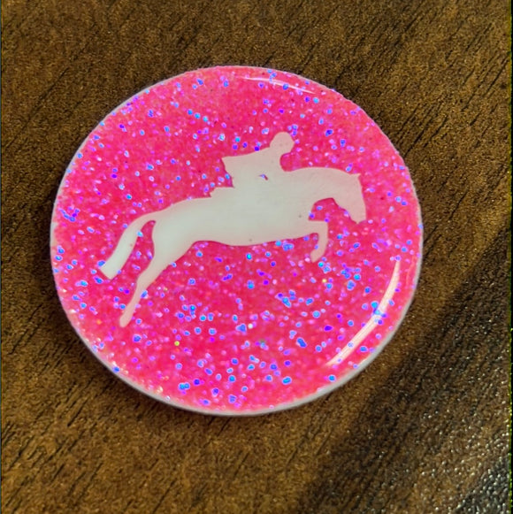 Pink Jumper Pop Socket