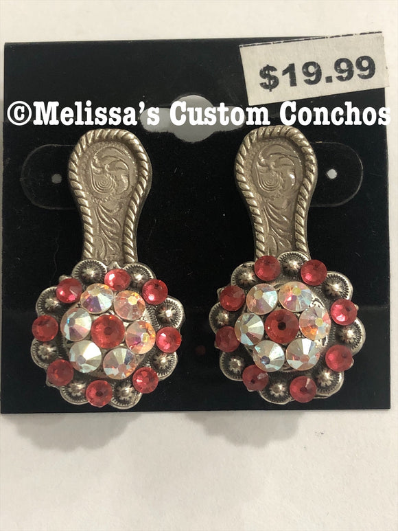 Dangle Concho Earrings