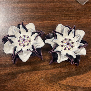 White and Purple Flowers