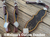 Black/Gold Driftwood Tack Set