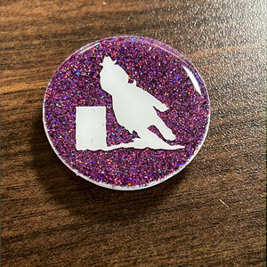 Purple Barrel Racer Pop Socket