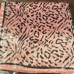 Pink Cheetah Scarf